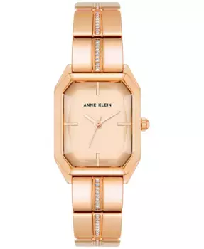 Женские наручные часы с кристаллами 23x32 мм Anne Klein