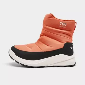 Женские непромокаемые ботинки The North Face Nuptse II, апельсин