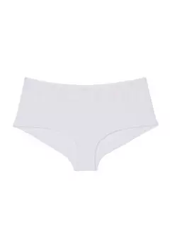 Женские непрозрачные трусики с бантом Perfect Basics LASCANA, белый