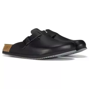 Женские нескользящие сабо Boston Super Grip Birkenstock, черный