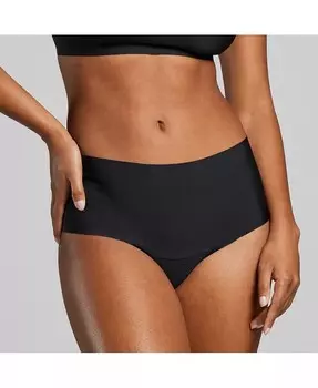 Женские невидимые трусики-стринги с полным контролем покроя SIELLA, черный