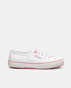 Женские низкие кеды 2750 Barbie в форме шлема на резиновой подошве Superga, белый
