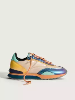 Женские низкие кожаные кроссовки Dahlia для бега Hoff, синий