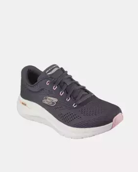 Женские низкие кроссовки Arch Fit 2.0 из технической сетки Skechers, серый