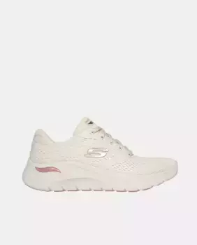 Женские низкие кроссовки Arch Fit 2.0 из технической сетки Skechers, бежевый