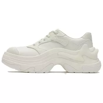 Женские низкие кроссовки DIVA Chunky белого цвета Fila, цвет Snow White
