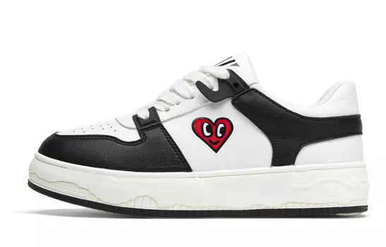 Женские низкие кроссовки для скейтбординга Charles Jang's Happy Heart X Semir, цвет Rose Red