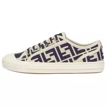 Женские низкие кроссовки для скейтбординга Domino, синие Fendi