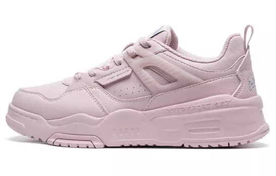 Женские низкие кроссовки для скейтбординга нового поколения розового цвета Xtep