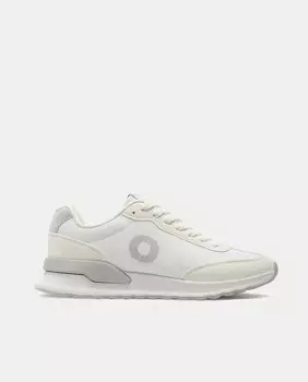 Женские низкие кроссовки Prince с логотипом и резиновой подошвой Ecoalf, белый