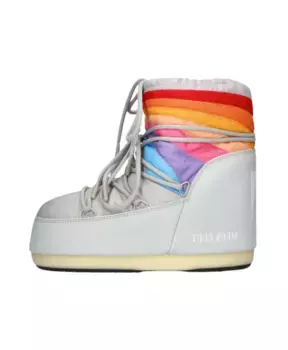 Женские низкие зимние ботинки Rainbow Moon Boot, мультиколор