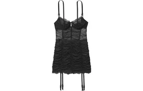 Женские ночные рубашки Victoria's Secret, цвет Black