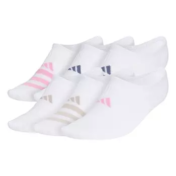 Женские носки adidas Superlite 3.0 (6 пар Super No Show) Adidas, цвет Pink Tan Blue