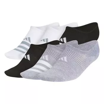 Женские носки adidas Superlite 3.0, 6 пар Super No Show Adidas, серый
