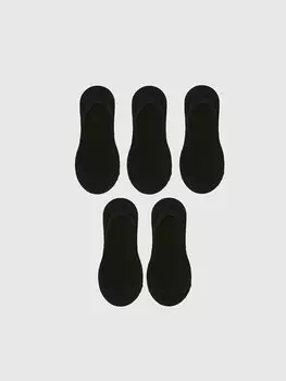 Женские носки-балерины на плоской подошве, 5 шт. LCW DREAM, черный