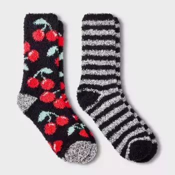 Женские носки Cherries 2 пары Cozy Crew