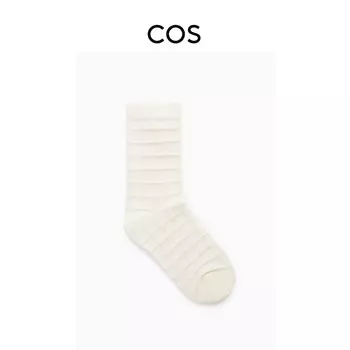 Женские носки Cos в клетку, белый