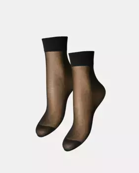 Женские носки длиной до щиколотки Pieces, черный