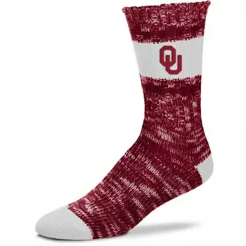 Женские носки для босых ног Oklahoma Earlys Alpine Stripes Crew Socks