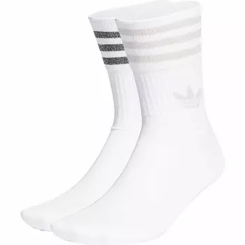 Женские носки до щиколотки, 2 пары Adidas Originals, 2 Pack (Black+White)