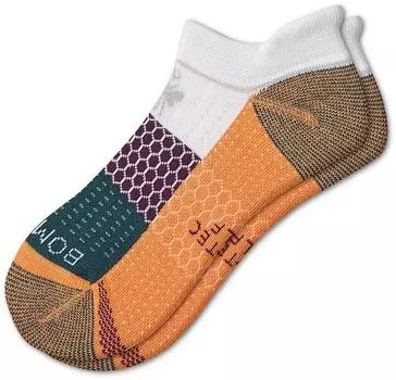 Женские носки до щиколотки Bombas, белый/фиолетовый