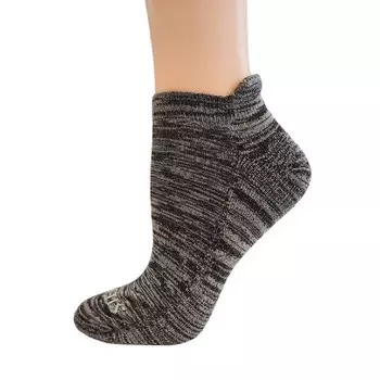 Женские носки до щиколотки с мягкой подкладкой и защитой пятки WEAR SIERRA, черный