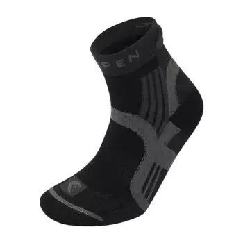 Женские носки Eco Lorpen для бега по пересеченной местности, чёрный