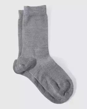 Женские носки Falke из шерсти и хлопка, серый