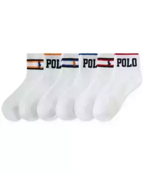 Женские носки-гольф Varsity Stripe 724997PK2 Polo Ralph Lauren, белый