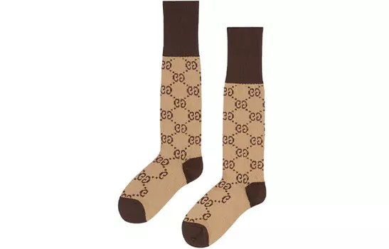 Женские носки Gucci, коричневый
