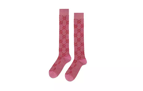 Женские носки Gucci, розовый