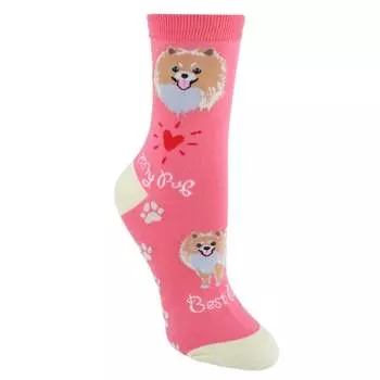 Женские носки My Pup Crew Novelty CTM, цвет pomeranian