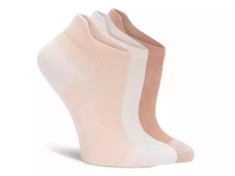 Женские носки No Show - набор 3 шт. Lemon, Rust/Peach/White