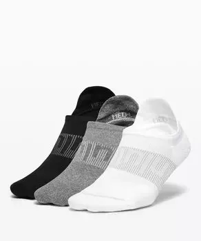 Женские носки Power Stride Tab 3 шт Lululemon, белый