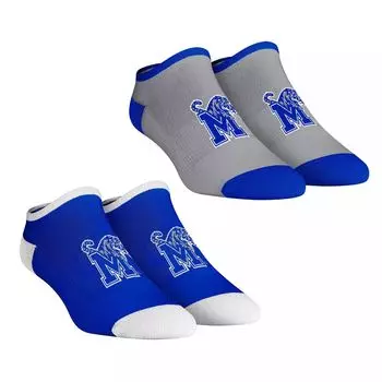 Женские носки Rock Em Memphis Tigers Core Team, комплект из 2 коротких носков до щиколотки