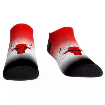 Женские носки Rock Em Носки до щиколотки Chicago Bulls Dip-Dye
