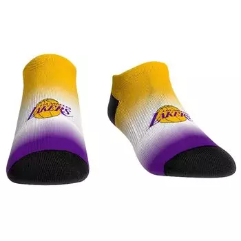Женские носки Rock Em Носки до щиколотки Los Angeles Lakers Dip-Dye
