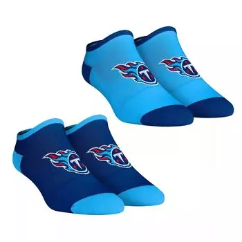 Женские носки Rock Em Tennessee Titans Core Team, комплект из 2 коротких носков до щиколотки