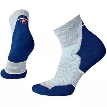 Женские носки с амортизацией до щиколотки для бега Smartwool, синий