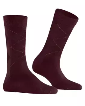 Женские носки с бриллиантами Burlington, бордовый