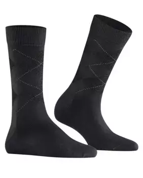 Женские носки с бриллиантами Burlington, черный