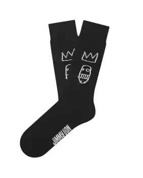 Женские носки с фантазийным принтом Jimmy Lion, черный