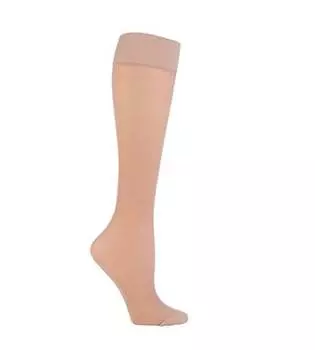 Женские носки с градуированной компрессией 18 мм рт ст для лечения ТГВ Iomi, бежевый