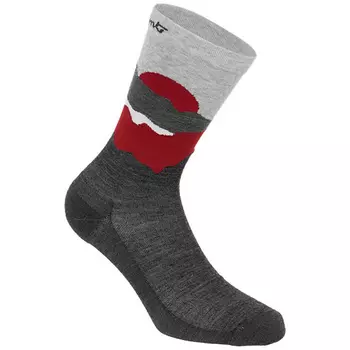 Женские носки с иллюстрацией Martha LaMunt, черный