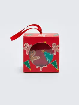 Женские носки с круглым вырезом на рождественскую тематику LCW Dream