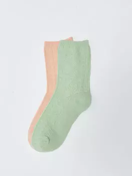 Женские носки с собственным рисунком, 2 шт. в упаковке LCW Dream