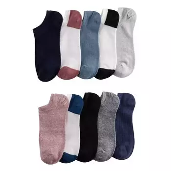 Женские носки Sonoma Goods For Life, 10 пар повседневных носков без показа Sonoma Goods For Life, черный