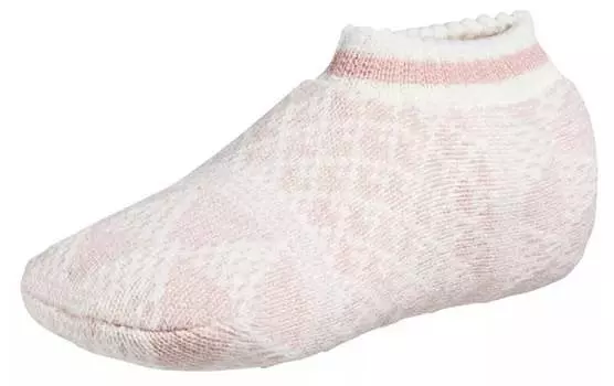 Женские носки-тапочки Northeast Outfitters Cosy Cabin Birdseye Diamond, светло-розовый