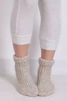 Женские носки тапочки с толстой резинкой Totes, розовый