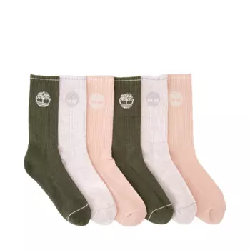 Женские носки Timberland Crew, 6 пар, мультиколор